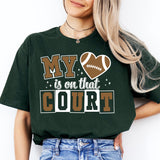 My Heart Is On That Court Tee, Valentine's Day Shirt, Sport Lover Sweatshirt