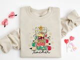 Christmas Pencil Tree Teacher Shirt, Teacher Shirt, Christmas Teacher Shirt