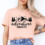 Adventure Awaits Shirt, Adventure Shirt, Camping Shirt, Camp life Shirt, Hiking tees