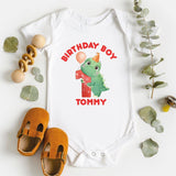 Birthday Boy T-Shirt, Baby Birthday Onesie, Kids Birthday Tee, Dinosaur Birthday Shirt