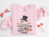 I Love My Students Snow Much Shirt, Cute Snowman Teacher T-Shirt