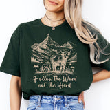 Follow the Word Not the Herd Shirt, Bible Verse Shirt