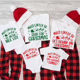 Christmas Party Shirts, Most Likely To Shirt, Christmas Family Shirt