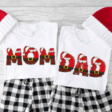 Personalized Family Christmas Shirt, Christmas Mom Shirt, Xmas Dad Shirt