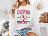 Cupid University Shirt, Cupid Vibes T-Shirt, Minimalist Valentine's Day Shirt