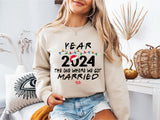 Year 2024 The One Where We Got Engaged Shirt, Best Christmas Ever Shirt, Winter Holiday Tee