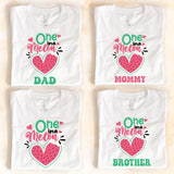 Watermelon Matching Family Birthday Shirts