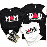 Watermelon Birthday Family Shirt, Matching Birthday Shirts