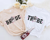 Bride & Tribe Cowgirl Bachelorette Party T-Shirt, Wedding Party T-Shirt, Bridal Shower Shirt