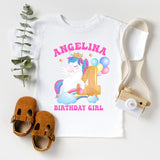 Unicorn Birthday Party Family Shirt, Custom Birthday Party Shirts