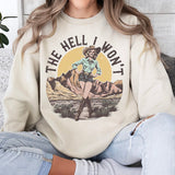 The Hell I Won't Shirt, Western Hell Shirt, western life shirt, country life shirt