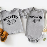 Taco Burrito Taquito, Daddy and Me Shirt, Taco Tee