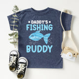 Daddy's Fishing Buddy Toddler Shirt, Father's Day Bodysuit