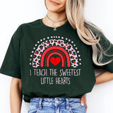 I Teach the Sweetest Little Hearts Shirt, Teacher Valentine Shirt, Love Teaching Shirt