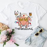 Nurse Thanksgiving shirt, Thankful Nurse tee, Thanksgiving tee for nurses, Nurses Cute fall shirt