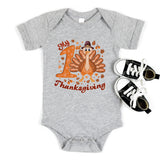 My First Thanksgiving Onesie, Thanksgiving Baby Shirt