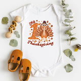 My First Thanksgiving Onesie, Thanksgiving Baby Shirt