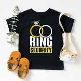 Ring Security Shirt, Junior Best Man Shirt, Ring Bearer Shirt, Bridal Party Shirts