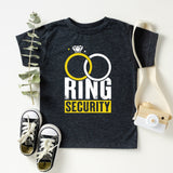 Ring Security Shirt, Junior Best Man Shirt, Ring Bearer Shirt, Bridal Party Shirts