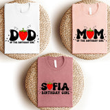 Strawberry Matching Family Birthday Shirts