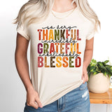 Thankful Shirt, Grateful Sweatshirt, Family Thanksgiving Shirt