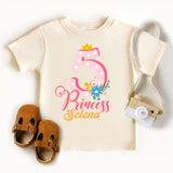 Family Matching Princess Birthday Shirts, Birthday Girl Shirt