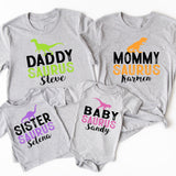 Dinosaur Family Shirts, Dinosaur Family Matching Shirts