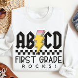 First Grade Rocks Teacher Shirt, Shirt For Teacher