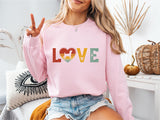 Dog Lover Sweatshirt, Love Paw Shirt, Dog Lover Shirt, Valentine’s Day Shirt