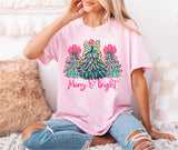 Merry and Bright Tree Christmas Sweatshirt, Merry and Bright Christmas Shirt and Sweatshirt