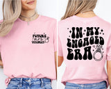 In My Engaged Era Shirt, Fiancé Shirt, Custom Future Mrs. Shirt, Bridal Shower Gift