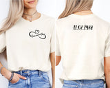 Infinity Symbol Valentine Shirt, Forever Love Tee, Valentines Day Shirt, Couples Shirts