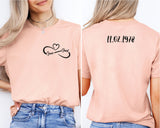 Infinity Symbol Valentine Shirt, Forever Love Tee, Valentines Day Shirt, Couples Shirts