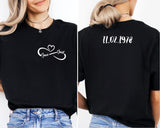 Infinity Symbol Valentine Shirt, Forever Love Tee, Valentines Day Shirt, Couples Shirts