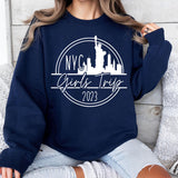 Girls Trip NYC 2024 Sweatshirt, 2024 New York City Girls Trip Shirt