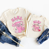 Mama Valentines Shirt, MilkShake Mama Mini Shirt, Valentines Shirt, Mama Mini Shirt