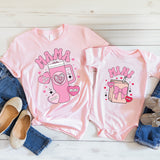 Mama Valentines Shirt, MilkShake Mama Mini Shirt, Valentines Shirt, Mama Mini Shirt