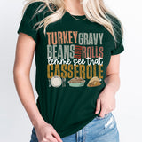 Turkey Gravy Beans And Rolls Let Me See That Casserole Sweatshirt