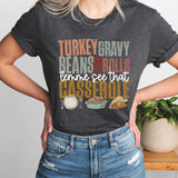 Turkey Gravy Beans And Rolls Let Me See That Casserole Sweatshirt