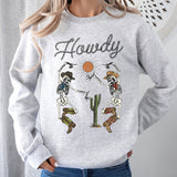 Dancing Skeleton Howdy Shirt, Western Skeleton Shirt