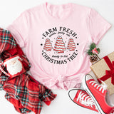 Farm Fresh Christmas Tree T-Shirt, Christmas Cake Sweatshirts