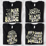 Country Bachelorette Party Matching Shirts, Funny Bachelorette Shirt, Bachelorette Shirt