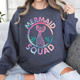 Mermaid Squad Shirt, Mermaid Party T-Shirt, Mermaid Birthday Shirt