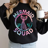 Mermaid Squad Shirt, Mermaid Party T-Shirt, Mermaid Birthday Shirt