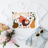 Happy Thanksgiving Turkey Sweatshirt, Pumpkin Fall Shirt