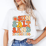 Sun Salt Sand T-Shirt, Beach Shirt, Beach Life Shirt, Summer Vibes Shirt