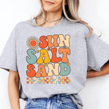 Sun Salt Sand T-Shirt, Beach Shirt, Beach Life Shirt, Summer Vibes Shirt