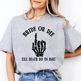 Rock Bachelorette, Emo Bachelorette Party, Bride or Die Shirt,  Bride Squad Shirt