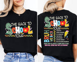 The Back To School Tour T-Shirt, Teacher T-Shirt, School Shirt