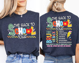 The Back To School Tour T-Shirt, Teacher T-Shirt, School Shirt